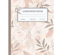 Minimalist Line Art Women Faces Composition Notebook College Ruled: Pastel Abstract Aesthetic Journal with Elegant Feminine Design for School, College, Office & Personal Writing (110 Pages)
