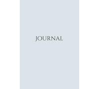 Minimalist Lined Journal - Storm Blue: Soft Cloud Storm: A Simple, Clean Notebook for Journaling, Notes, and Daily Writing