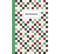 Minimalist Manga Dot Grid Notebook - Emerald Burgundy White Cover, Japanese Aesthetic Hashira Journal, 6x9 in, 120 Pages: For Students, Journaling, ... Sun & Hanafuda Earrings + Personal Info Page