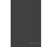 Minimalist Matte Black 120 Pages Hardcover Lined Notebook 5 x 8 Inch: White Paper Notebook for Notes, Journaling, Work, School & Daily Planning