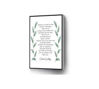 Minimalist Modern Canvas Art Persistence Quote Motivational Wall Decor for Home Office Gift for Coworker Student(Unframed,08x12inch(20x30cm))