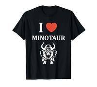 Minimalist Monster Minotaur Greek mythology i love Minotaur Camiseta