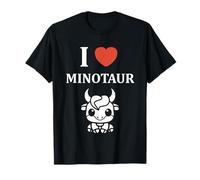 Minimalist Monster Minotaur Greek mythology i love Minotaur Camiseta