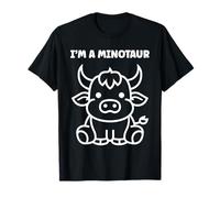 Minimalist Monster Minotaur Greek mythology i'm a Minotaur Camiseta