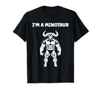 Minimalist Monster Minotaur Greek mythology i'm a Minotaur Camiseta