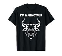 Minimalist Monster Minotaur Greek mythology i'm a Minotaur Camiseta