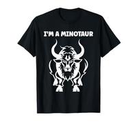Minimalist Monster Minotaur Greek mythology i'm a Minotaur Camiseta