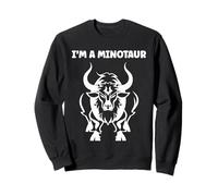Minimalist Monster Minotaur Greek mythology i'm a Minotaur Sudadera