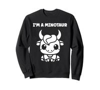 Minimalist Monster Minotaur Greek mythology i'm a Minotaur Sudadera