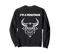 Minimalist Monster Minotaur Greek mythology i'm a Minotaur Sudadera