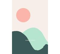 Minimalist Notebook - Aesthetic Wellness Journal for Writing, Mindfulness and Creative Notes.