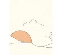 Minimalist Notebook: Paperback Journal with a Clean Design | 100 Lined Pages for Notes, Ideas, and Everyday Writing | 8,5 x 11 inches