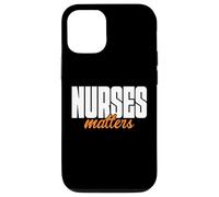 Minimalist Nurses Matters Hospital Staff Art Healthcare Carcasa para iPhone 12/12 Pro