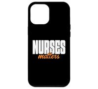 Minimalist Nurses Matters Hospital Staff Art Healthcare Carcasa para iPhone 12 Pro MAX