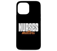 Minimalist Nurses Matters Hospital Staff Art Healthcare Carcasa para iPhone 13 Pro MAX