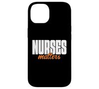 Minimalist Nurses Matters Hospital Staff Art Healthcare Carcasa para iPhone 14