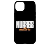 Minimalist Nurses Matters Hospital Staff Art Healthcare Carcasa para iPhone 15 Plus