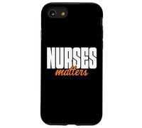 Minimalist Nurses Matters Hospital Staff Art Healthcare Carcasa para iPhone SE (2020) / 7/8