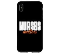 Minimalist Nurses Matters Hospital Staff Art Healthcare Carcasa para iPhone XS MAX