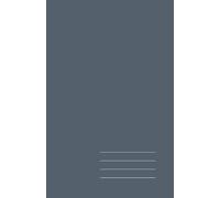 Minimalist Paperback Notebook - Charcoal, Grid, 128 Pages: Elegant 5.5" × 8.5" journal for work, study, and creative ideas