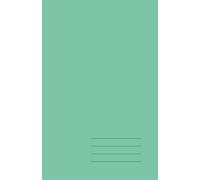 Minimalist Paperback Notebook - Electric Blue, Grid, 128 Pages: Elegant 5.5" × 8.5" journal for work, study, and creative ideas