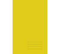 Minimalist Paperback Notebook - Green Yellow, Grid, 128 Pages: Elegant 5.5" × 8.5" journal for work, study, and creative ideas