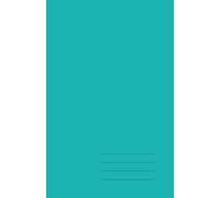 Minimalist Paperback Notebook - Sweet Turquoise, Lined, 128 Pages: Elegant 5.5" × 8.5" journal for work, study, and creative ideas