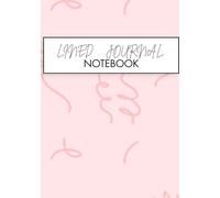Minimalist Pink Abstract Lined Notebook: 99 Pages | Simple Journal for Writing and Notes