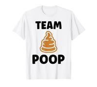 Minimalist quote little poop humor simple Team poop Camiseta