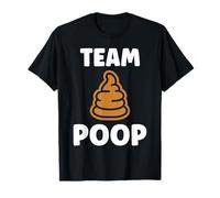 Minimalist quote little poop humor simple Team poop Camiseta