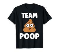 Minimalist quote little poop humor simple Team poop Camiseta