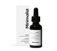 Minimalist Sérum facial con 0,3% de retinol antiedad | Sérum facial de noche con retinol y Q10 para reducir líneas finas y arrugas | Para hombre y mujer, transparente, 30 ml (paquete de 1)