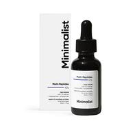 Minimalist Sérum facial multipéptido para piel joven y atemporal, 30 ml, suero reparador de colágeno, hidratante y reparador Overnight, transparente, 30 ml (1 unidad)