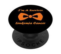Minimalist Simple Quote I'm a Survivor Cancer Leukemia PopSockets PopGrip Adhesivo