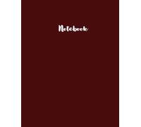 Minimalist Solid Color Notebook - Blank Lined Journal: Simple and Elegant Writing Notebook for School, Work, and Personal Notes | Matte Cover, 200 Pages