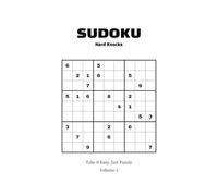 Minimalist Sudoku: Hard Knocks | Volume 1 | 6 * 9 inches, 100 Puzzles | With Solutions | Finding calm and clarity with each step.