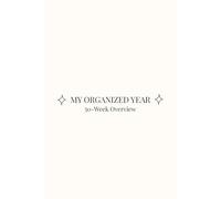 Minimalist Weekly Planner 2026: 50-Week Undated Weekly Layout with Event & Goal Tracking, Aesthetic Cream Paper, 6x9 Compact Size