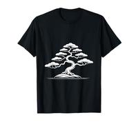 Minimalista Árbol Arte Japonés Bonsai Zen Naturaleza Estética Camiseta
