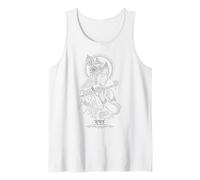 Minimalista Diosa Krishna Mitología Hindú Hinduismo Camiseta sin Mangas