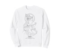 Minimalista Diosa Krishna Mitología Hindú Hinduismo Sudadera