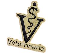 Minimalista diseño de varita de serpiente vintage broche de aleación símbolo de sabiduría y curación para trajes casuales elegante broche retro de aleación, talla única, como se describe