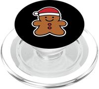 Minimalista Divertido Hombre Sencillo Pan de Jengibre PopSockets PopGrip para MagSafe
