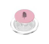 Minimalista Hoja De Palma Línea Arte Estética Botánica PopSockets PopGrip para MagSafe