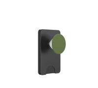 Minimalista Hoja Verde Estética Color Sólido PopSockets PopWallet para MagSafe