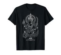 Minimalista Kali Diosa Hindú Hinduismo Mitología Hindú Camiseta
