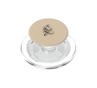 Minimalista Koi Fish Line Art Japanese Zen PopSockets PopGrip para MagSafe