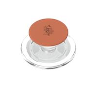 Minimalista Koi Fish Line Art Japanese Zen PopSockets PopGrip para MagSafe