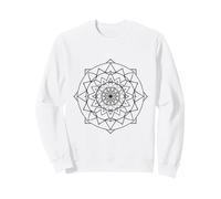 Minimalista Mandala Balance Meditación Mindfulness Line Art Sudadera