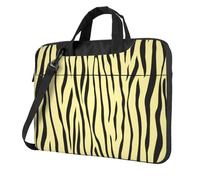 Minimalista Zebra Stripes Lemon Laptop Bag Laptop Case 15.6 Inch Computer Bags Funda acolchada para mujeres y hombres