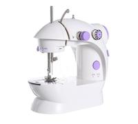 Minimáquina De Coser Portátil Escritorio Con Pedal, Luz Nocturna, Cortadora Línea Recta For El Hogar, Bobinado Automático, Reparación PortáTil Y Flexible
